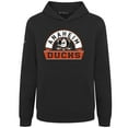thumbnail image 2 of Youth Levelwear Black Anaheim Ducks Podium Banner Arch Pullover Hoodie, 2 of 3