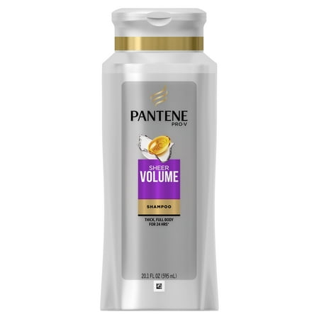 Pantene Pro-V Sheer Volume Shampoo for Thin Hair, 20.1 Fl Oz