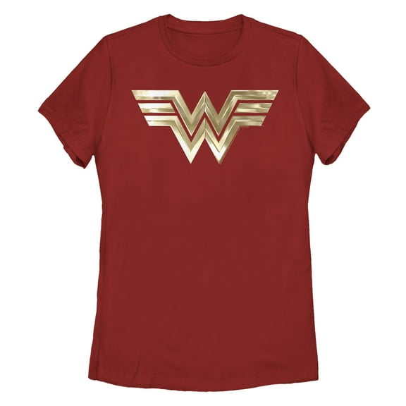 Women's Wonder Woman 1984 Metallic Logo Graphic T-Shirt