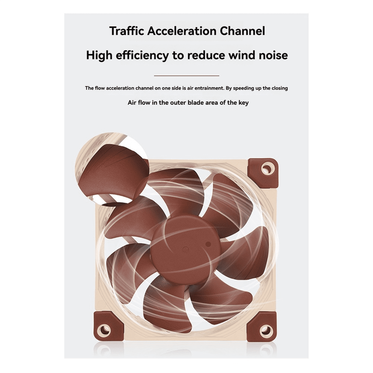 Noctua -A4x10 FLX Computer Cooling Fan 3pin/4pin PWM Quiet Radiator Fans for PC Case Cooling CPU Cooler Fan