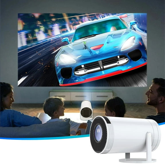 AZXY Mini Projector,Movie Projectors,Portable Projector,4k Mini Projector with Wifi Bluetooth,Compatible with Phone Tv Iphone android Hdmi