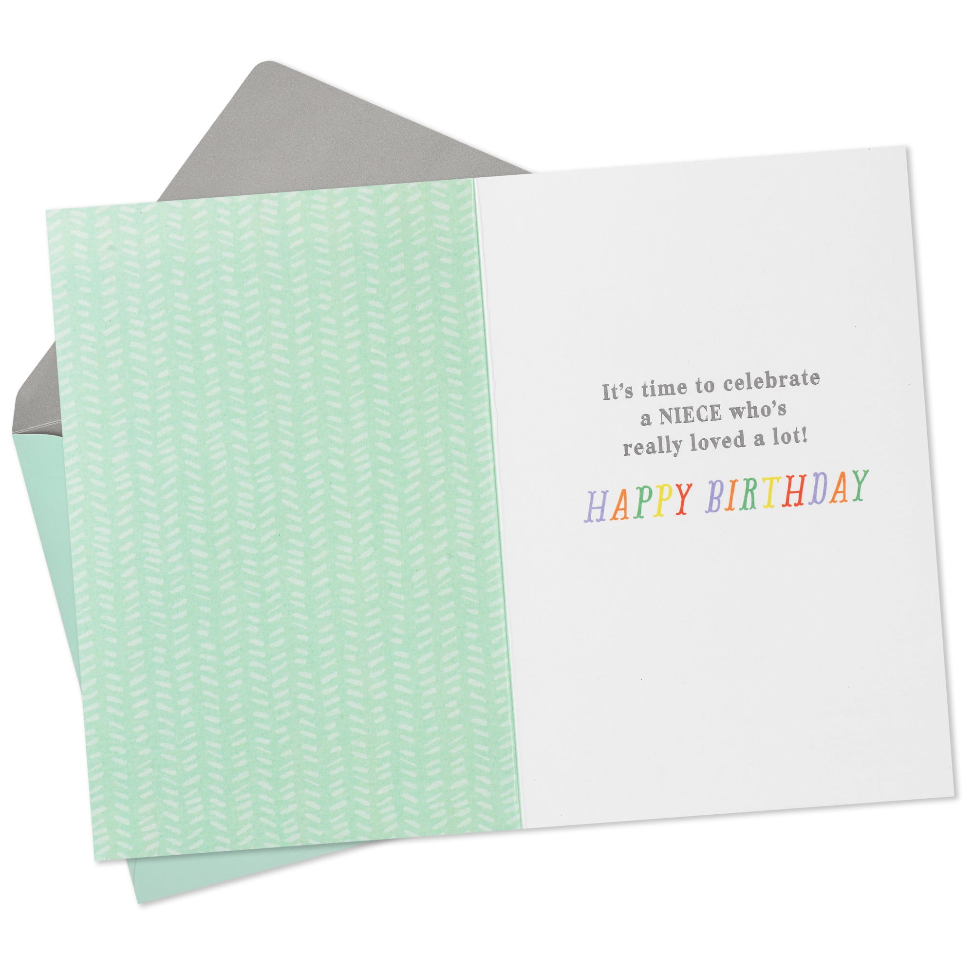 Hallmark Birthday Card for Niece (Cherished and Incredibly Loved)