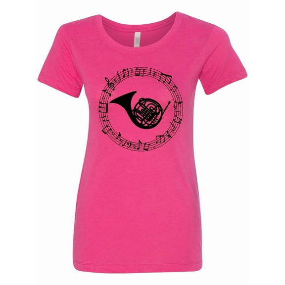 Inktastic French Horn Music Women's T-Shirt