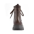 thumbnail image 3 of Cliffs by White Mountain Womens CHEVY Faux Leather Lace-Up Ankle Boots, 3 of 3