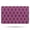 Purple and Pink Argyle Pattern, variant on Blue and White Checkered Pattern Non Slip Microfiber Bathroom Rugs, Soft Rubber Backing Bath Mats for Bathroom Floor Tub and Shower,17"x27"