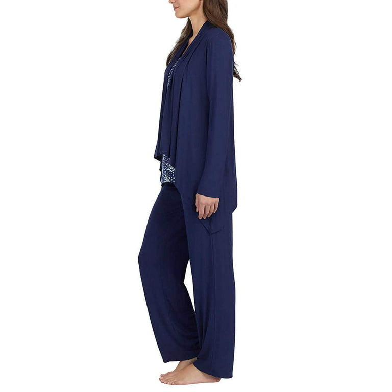 Carole Hochman Midnight Ladies' 3-Piece Pajama Set