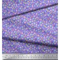 thumbnail image 3 of Soimoi Poly Georgette Fabric Flower Artistic Decor Fabric Printed Yard 52 Inch Wide, 3 of 3
