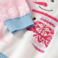 thumbnail image 4 of Hotiary 2-9T Boys Girls Sweaters Kids Long Sleeve Ugly Christmas Sweater Xmas Knitted Pullover Tops For Daily Wear, Party, Family Gathering, Photo Shoot, Christmas, New Year, Birthay Gifts, 4 of 9