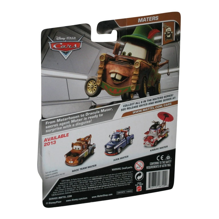 Disney Pixar Movie Cars Deluxe Kabuki Mater Die-Cast Toy Car