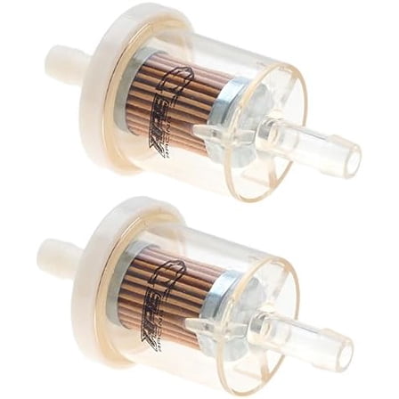 Fuel Filter Universal Fuel Filters for Small Engine Motorcycle Lawn Mower (Pack of 2) 691035 49019-0027 AM108356$$Vehicle Parts & Accessories
