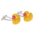 thumbnail image 4 of Gemelos Sunnimix Botones de mancuernas Amarillo Cobre, 4 of 8