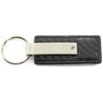 thumbnail image 2 of AutoGold Dodge Ram Black CF Carbon Fiber Leather Logo Key Chain Ring Tag Fob Lanyard KC1550.RAM, 2 of 2