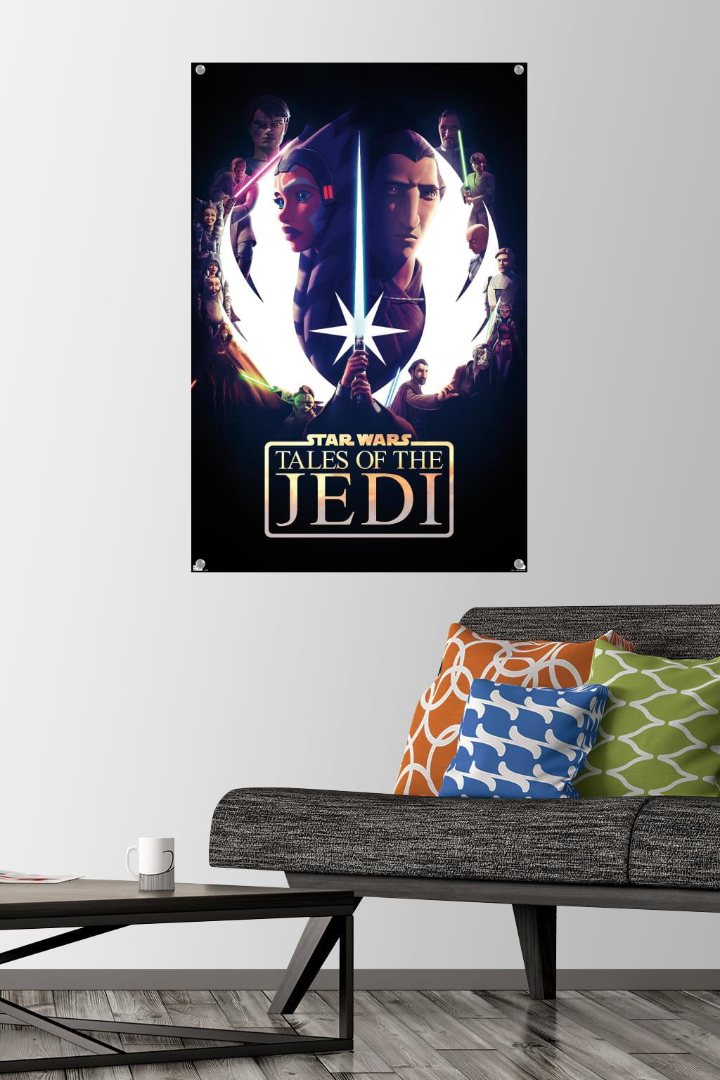 Star Wars: Tales of the Jedi - One Sheet Wall Poster with Pushpins, 22.375" x 34"
