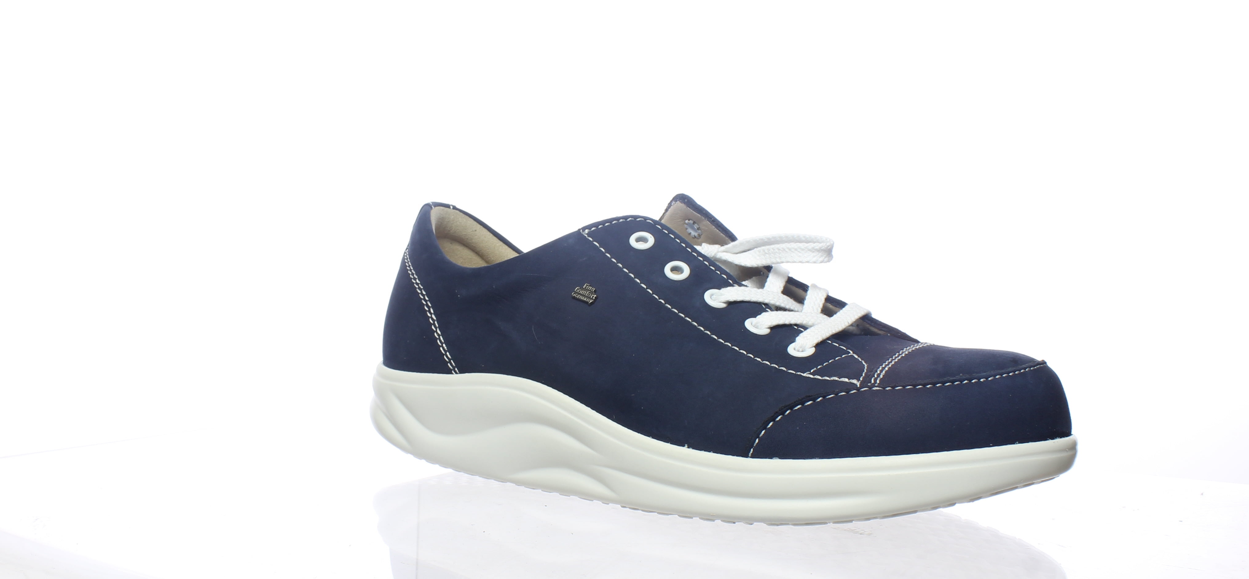 Finn Comfort Finn Comfort Womens Ikebukuro Blue Walking Shoes Finn Comfort Finn Comfort Womens Ikebukuro Blue Walking Shoes