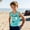 A371 Green, variant on Big Boys Surprised Graphic Tank Top Funny Cartoon Face Print Sleeveless Crewneck Summer Activewear Sporty Casual Undershirts Lightweight Kids Breathable Tops