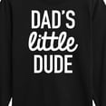 thumbnail image 3 of Instant Message - Dad Set Little Dude - Toddler & Youth Long Sleeve Graphic T-Shirt, 3 of 6