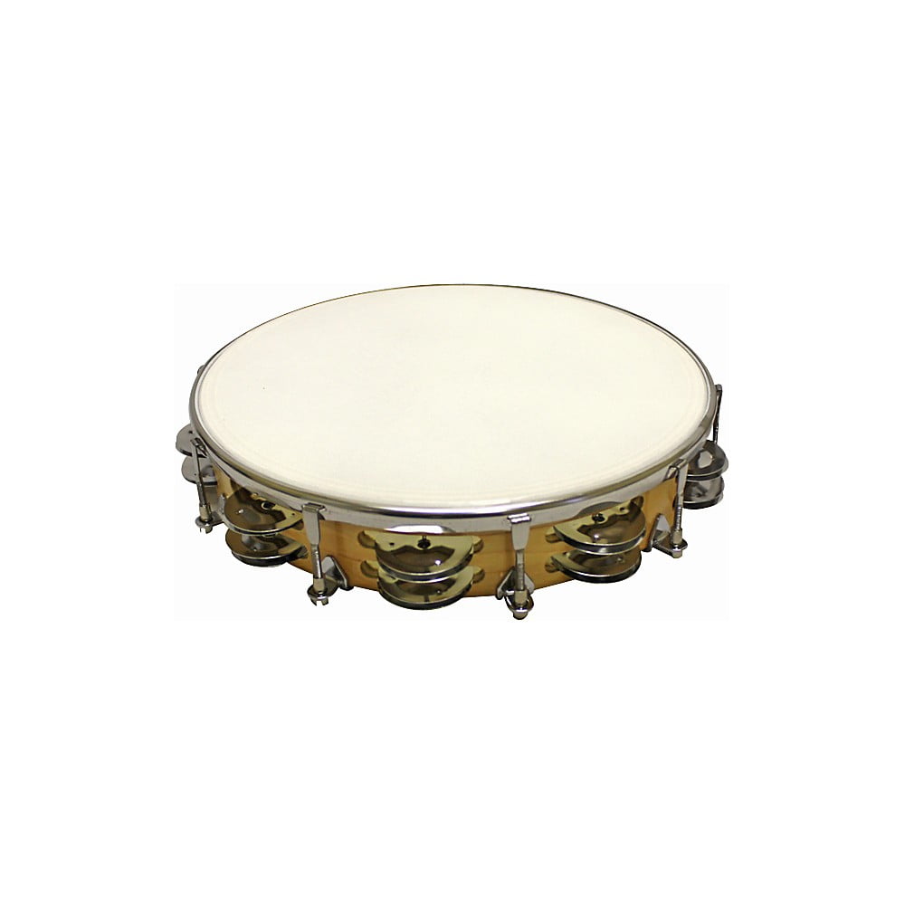 Rhythm Band Tunable Tambourine 18 Pair Jingles Rb930Dj
