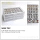 thumbnail image 3 of Jewelry Box Three-Layer Organizer for Necklaces Rings Earrings Acrylic Wood Lint Storage 1piece, 3 of 4