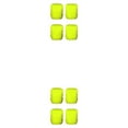 thumbnail image 2 of Transemion 4Pcs Car Tire Valves Caps Mini Luminous Plastic Decorative Cover Glowing Wheel Hub Styling Protector Auto Accessories Yellow 2Set, 2 of 6