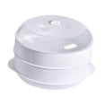 thumbnail image 2 of deevoka Microwave Steamer for Cooking Compact Steamer Bowl for Meats Vegetables es double layer, 2 of 9
