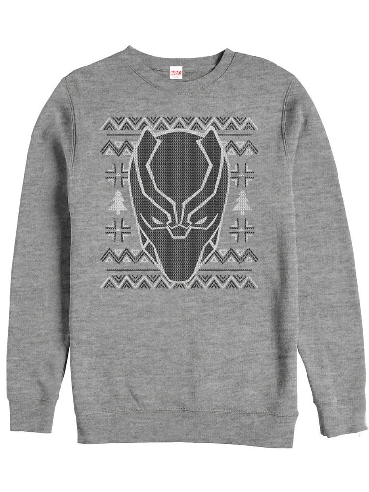 ugly christmas sweater black panther