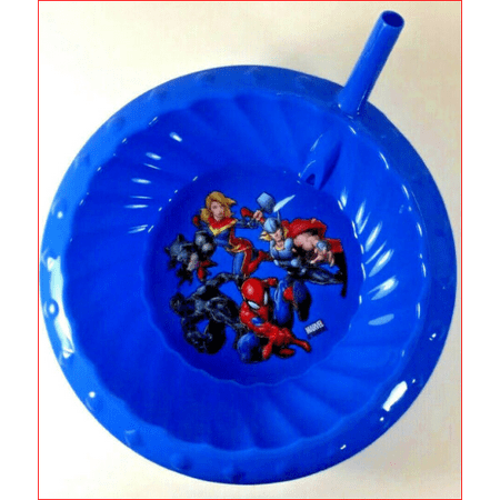 Marvel Avengers Sip Bowl with built-in straw