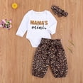 thumbnail image 2 of Leopard Print Children Wear Set, Toddler Girls Long Sleeve Tops + Suspender Trousers + Headband for Spring Fall, 2 of 8