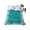Aqua, variant on Queen Flat Sheet 90"x102", Coastal Coral Soft Lightweight Bedding Flat Sheets Only, Orange White Ocean Marine Nautical Beach Brushed Microfiber Top Bed Sheet, Breathable StainResistant Bedsheets