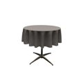 thumbnail image 1 of TCpop58R-CharcoalP34 Polyester Poplin Tablecloth, Charcoal - 58 in. Round, 1 of 1