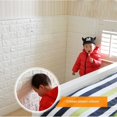 thumbnail image 4 of 3D Autoadhesivo Impermeable TV Fondo De Ladrillo Papel Pintado 3D Pegatina De Pared Sala De Estar Mural Dormitorio Decorativo Para Niños, 4 of 4