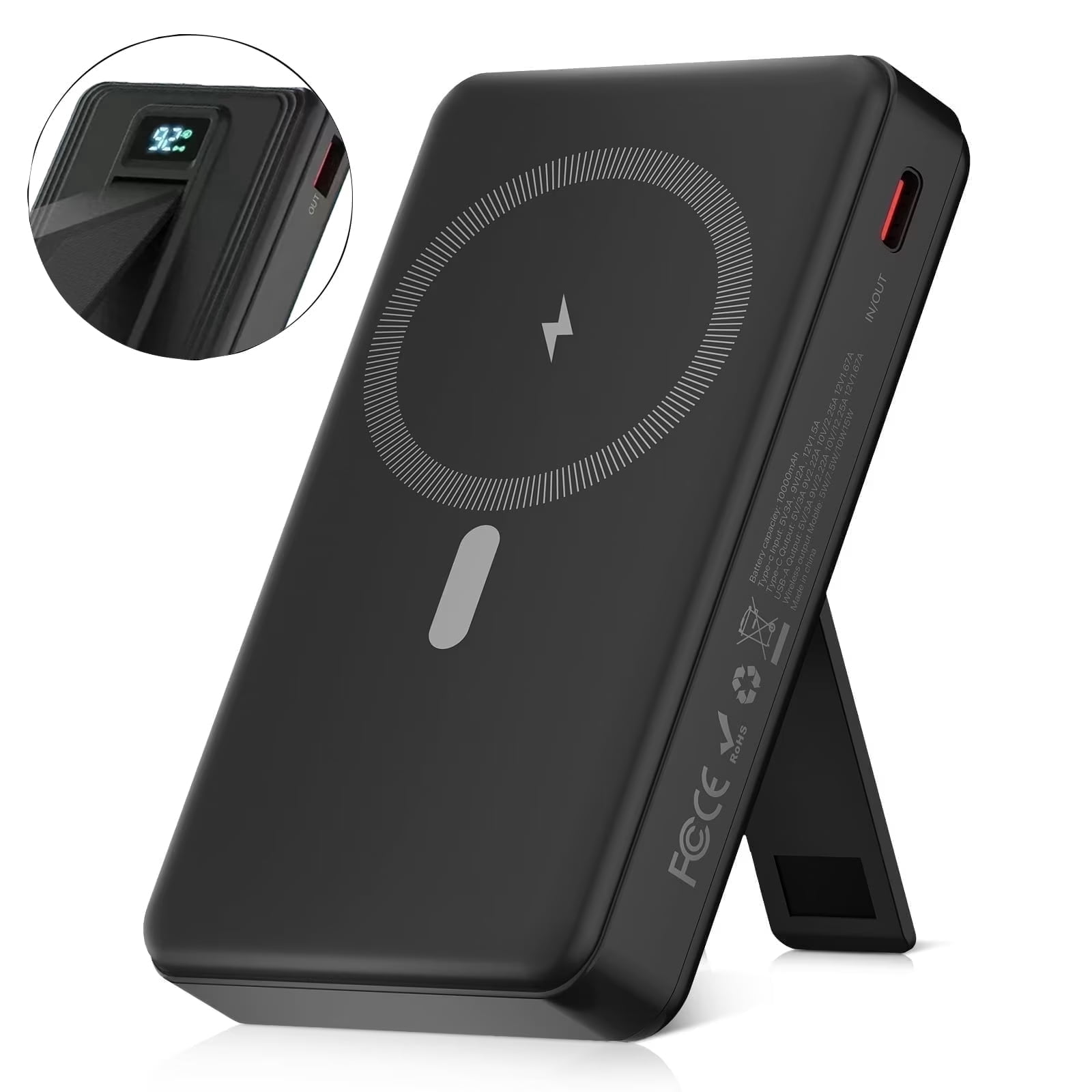 Anker 633 Magnetic Battery 10000mAh, 2-in-1 Foldable Wireless
