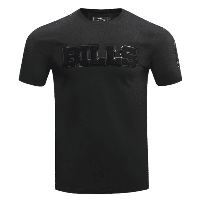 Playera Fútbol Americano Pro Standard Triple Black NFL Buffalo Bills