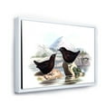 thumbnail image 3 of Designart 'Vintage Countryside Two Birds' Farmhouse Framed Canvas Wall Art Print, 3 of 5