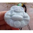 thumbnail image 5 of 2 Pcs Certified Green Pale Lavender Burma Natural A Jade jadeite pendant Buddha God Yuan Bao Coin Necklace 656258 TN, 5 of 14