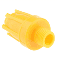 thumbnail image 3 of 4 Pcs Buse de Soufflage d'Air 1/4 Pouce Filetage Mâle Buse de Ventilateur Buse de Jet d'Air 3 Trous Forme Plate et Ronde, 3 of 7