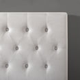 thumbnail image 2 of Zinus Trina Upholstered Metal Headboard, Light Grey, Full, 2 of 8