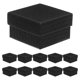 thumbnail image 1 of 24 cajas de joyería negras cuadradas de cartón para regalo, pequeñas cajas para collares, colgantes, anillos y pendientes, con revestimiento de espuma para bodas, cumpleaños y aniversarios., 1 of 5