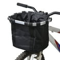 thumbnail image 4 of Bicicleta bicicleta desmontable ciclo frontal cesta de lona bolsa de transporte mascota, 4 of 8
