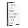 thumbnail image 2 of Stupell Industries Industrial Mother Appreciation Quote Black Framed Giclee Art, 12 x 18, by Elizabeth Tyndall, 2 of 8