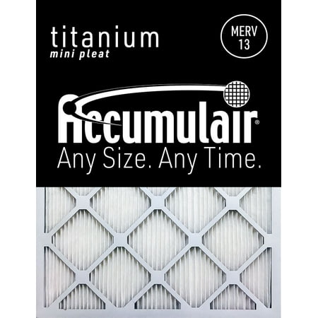 

Accumulair Titanium 19x19x1 Allergen Reduction Air Filters (4 Pack)