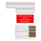 thumbnail image 3 of Cocina Integral Completa 180cm Glamy Madesa 09 - Blanco/Marrón, 3 of 5