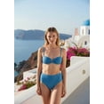 thumbnail image 1 of Braguitas de bikini sin costuras para mujer: lencería discreta de talle bajo para usar debajo de pantalones cortos, faldas y vestidos de verano. Tejido suave y transpirable con cobertura moderada., 1 of 6