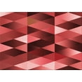 thumbnail image 1 of Ahgly Company Indoor Rectangle Patterned Valentine Red Area Rugs, 6' x 9', 1 of 6
