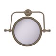 thumbnail image 1 of Retro Dot Collection Wall Mounted Swivel Make-Up Mirror 8 Inch Diameter with 3X Magnification - RDM-4/3X-PEW, 1 of 1