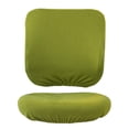 thumbnail image 2 of Fundas elásticas extraíbles para sillas giratorias de oficina y sillas de ordenador. Amarillo verde, 2 of 9