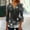 Dark Gray, variant on asdoklhq Christmas Plus Size Sweaters for Women's Fashionable Christmas Printed Casual V-neck Pullover Long Sleeved Top Dark Gray XL
