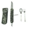 5 Multi Tool Hobo Camping Pocket Knife w/Camp Spoon Emergency Survival Gear