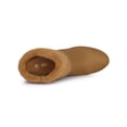 thumbnail image 4 of BLISSFUL STEP Women's Faux Fur Block Heel Round Toe Ankle Boots, 4 of 7