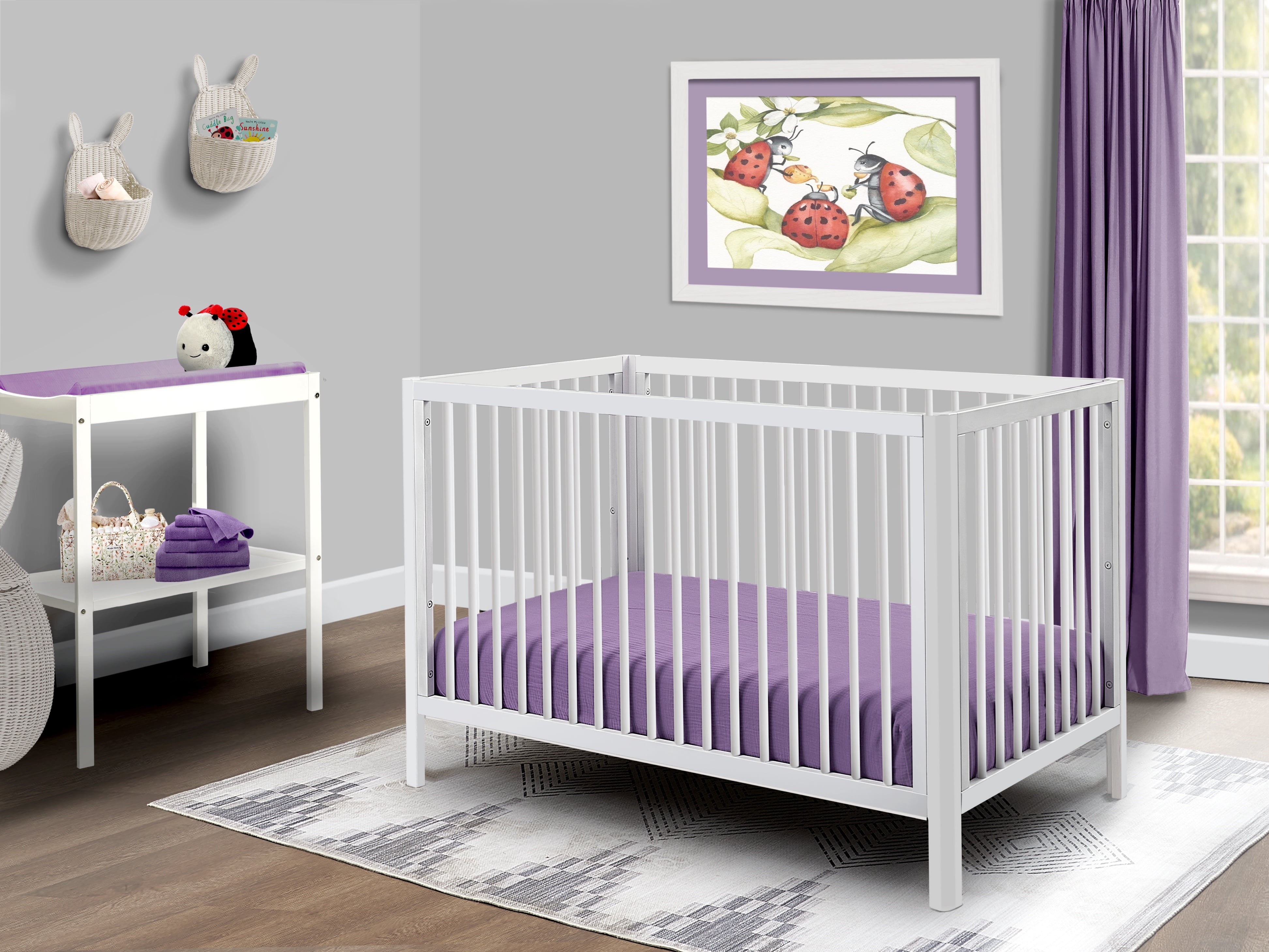 Sorelle Happy Lux 3-in-1 Crib