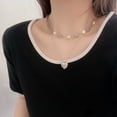 thumbnail image 4 of Sonducket Collar con colgante multicapa, Gargantilla bonita estética para Club, compromiso nupcial, joyería de moda, regalo para mujer, accesorios para Ropa, zapatos y accesorios Miscelánea Sonducket AP011115-00, 4 of 6